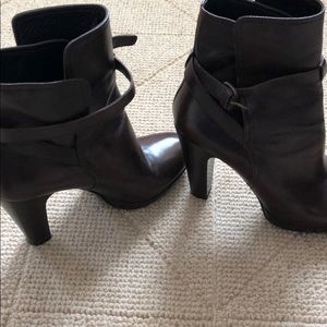 MIU MIU Brown Ankle Boots